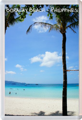 Boracay Beach - Philippines - Jumbo Fridge Magnet
