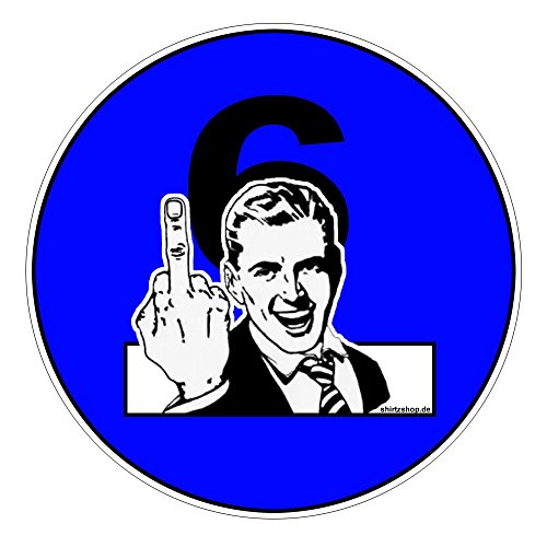 Umweltzone 6 Umweltplackete FuXX YOU Diesel Aufkleber Autoaufkleber Sticker Vinylaufkleber Decal