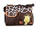 Multifunctional Mummy Handbag Baby Diaper Nappy Changing Bag (Orange Giraffe Pattern)