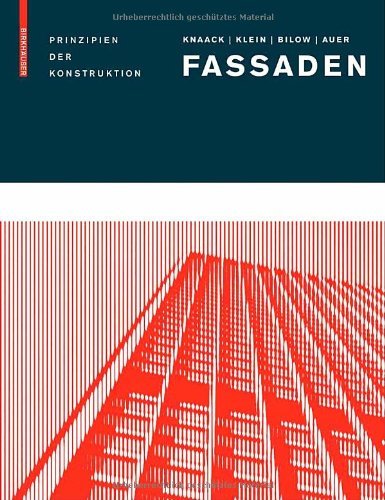 Fassaden: Prinzipien der Konstruktion by Ulrich Knaack (2007-07-06)