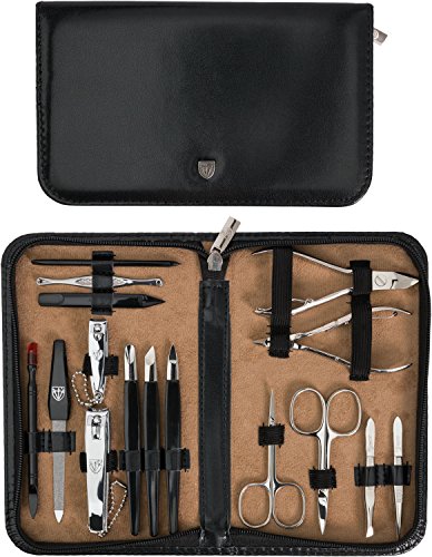 Drei Schwerter | Exklusives 16-teiliges Maniküre – Pediküre – Nagel – Pflege-Set / Etui | Made in GERMANY | VERSCHIEDENE DESIGNS (921000) - 2