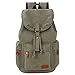 Produktbild xiaodiu die koreanische Version des Rucksack Fashion Trend Doppeltes Segeltuch Schultertasche Herren und Freizeit-Tasche High School Studenten Schultasche Travel Bag Computer Case, Armee Grün