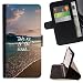 Produktbild FJCases "Take Me to The Ocean Sommer Zitat Tasche Brieftasche Hülle Schale Standfunktion Schutzhülle für Samsung Galaxy S8+ (S8 Plus)