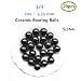 Produktbild Stillshine 20pcs Keramikkugel Si3N4 Siliziumnitrid G5 Präzisionskugel für Fahrradnabe Kugellager (6.35mm 1/4 Zoll)
