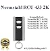 Produktbild NORMSTAHL RCU433 2K handsender 2-kanal