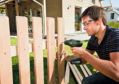 Bosch DIY Akku-Bohrschrauber PSR 14,4 LI-2, Akku, Ladegerät, Doppelschrauberbit, Koffer (14,4 V, 2,5 Ah, 30 mm Bohr-Ø in Holz) - 3