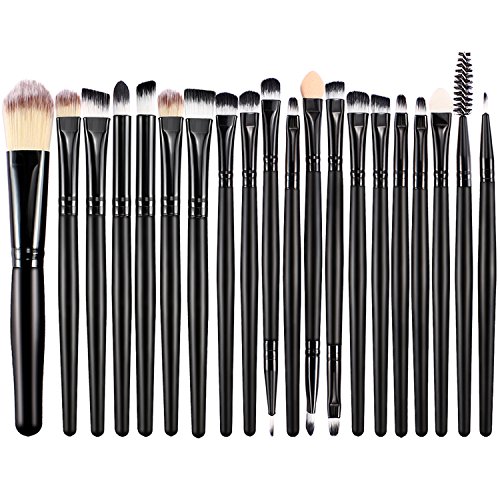Pinselset BESTOPE 20 Stück Make Up Pinsel Professionelle Pinselsets Auftragen von Lidschatten Eyeliner Foundation Rouge Lippenkosmetik Schminke Bürsten Anzüge für Puder und Flüssiger Cremiger Kosmetik
