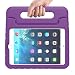 Produktbild Kinder Hülle für iPad Mini 4, CAM-ULATA EVA Stoßfest Leichtgewicht Kinderfreundlich Griff Schutzhülle Standhülle Für iPad Mini 4 2015 Tablette, Violett
