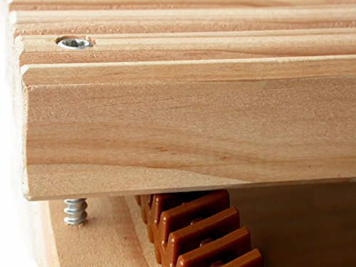 TERRASSCO Terrassenschrauben Edelstahl 5,0 x 50 mm, CUT-Spitze, Reibeteil, Schneidkerbe, Torx, 100 Stück 118T5x50 - 3