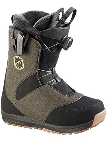 Preisvergleich Produktbild Salomon Damen Snowboardboots Ivy Boa SJ Leopard schwarz (200) 25
