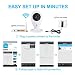JOOAN 700 WIFI Video Monitor HD IP Camera with Two Way Audio Support TF Card - New