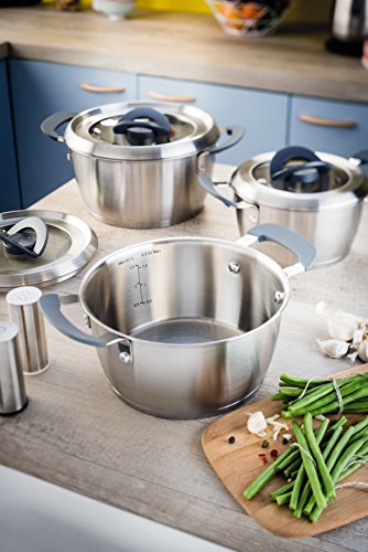 Tefal C817S3 Ovation Topfset 6-teilig, stapelfähig, induktionsgeeignet - 18