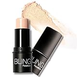 ROMANTIC BEAR Highlighter Stick Makeup Shimmer Powder Cream Waterproof Face Lighting Glow 2 Colors