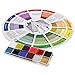 Produktbild MagiDeal Color Mixing Wheel - Farbmischrad - Farbmischscheibe + 12 Farben Körperfarbe Gesichtsfarbe für Bodypainting und Facepainting