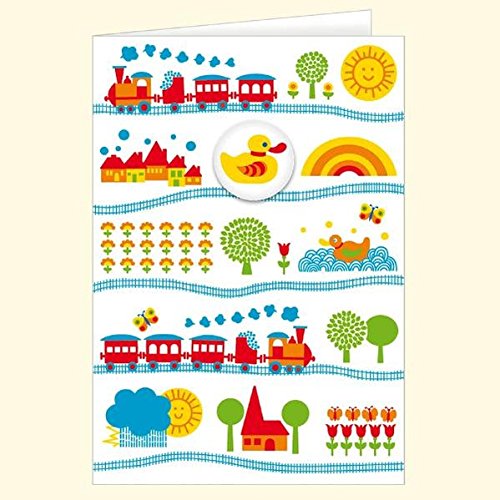 Preisvergleich Produktbild Grußkarte - Eisenbahn: (Verkaufseinheit) (Grusskarten)