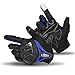 Produktbild ICTYPM Handschuhe Vollfinger-Motorradhandschuhe |Herren Winter Wasserdicht Warm Vier Jahreszeiten Motorrad Racing Rider Tech Touch Handschuhe Offroad Drop Arbeitshandschuhe, Handschuhe für Bau, Lager,