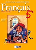 Image de Français 5e - Livre Unique