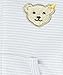 Steiff Unisex Baby 0006607 Sweat 1/1 Sleeves Jacket, Baby Blue, 18 months (Manufacturer Size:86)