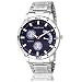 Limestone Analogue Blue Dial Men