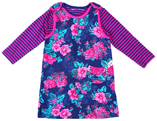 Girls Chainstore Floral Sleeveless Dress & Stripe Top sizes from Newborn Baby to 24 Months