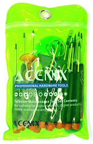 Acenix Universal-Reparaturset, Schraubendreher- & Werkzeug-Set für MacBook Pro Air Retina, 27-teilig - 4