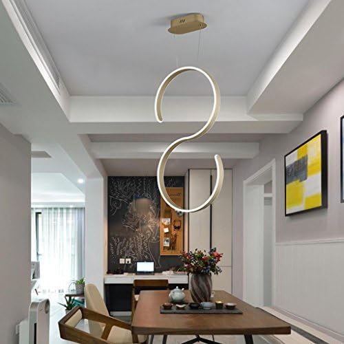 shuang Led Modern Chandelier Illumination Novelty Luster Lamparas Colgantes Bedroom Lamp Living Room Luminaria Interior Light Chandelier 3346 ( Color : White light-B )