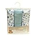 Giant Blue Muslins with Dinosaur Print