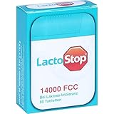 LactoStop 14,000 FCC Tablets in Dispenser Pack of 80
