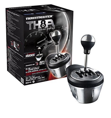 Thrustmaster TH8A SHIFTER Add-on - Palanca de cambio - Multiplataforma - Cambio Manual y Secuencial