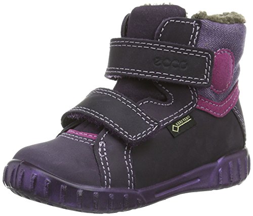 ECCO Baby-Girls' Mimic Boots, Night Shade/Light Purole/Fuchsia, 3.5 UK Child