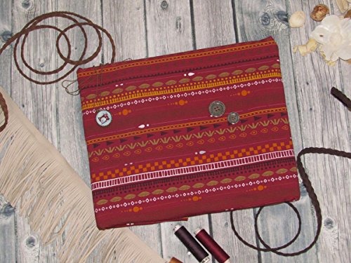 Stay Wild ETHNO herbstrot – Baumwoll-Jersey – ÖKOTEX – Nähstoffreich exclusiv 50cm*155cm - 2