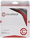 Clarks S/S Universal Front & Rear Gear Cable Kit