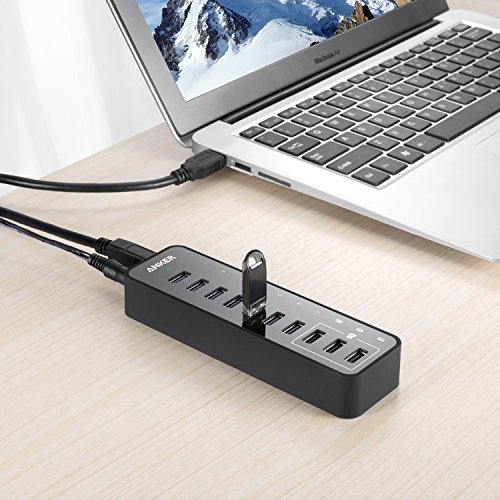 Anker 60W 7-Port USB 3.0 Datenhub mit 3 PowerIQ Ladeports für iPhone, iPad, Samsung, Motorola, HTC, und weitere - 6