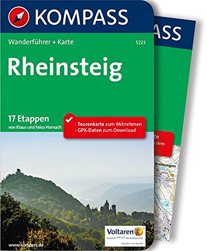 Download Rheinsteig: Wanderführer mit Extra-Tourenkarte 1:50.000, 17 Etappen, GPX-Daten zum Download (KOMPASS-Wanderführer, Band 5223) Download Rheinsteig: Wanderführer mit Extra-Tourenkarte 1:50.000, 17 Etappen, GPX-Daten zum Download (KOMPASS-Wanderführer, Band 5223)