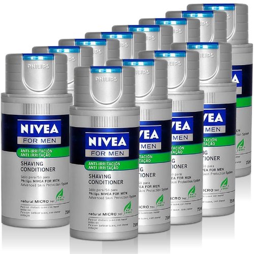 12x Shaving Emulsion/Conditioner NIVEA for Men Philips HS 800/04