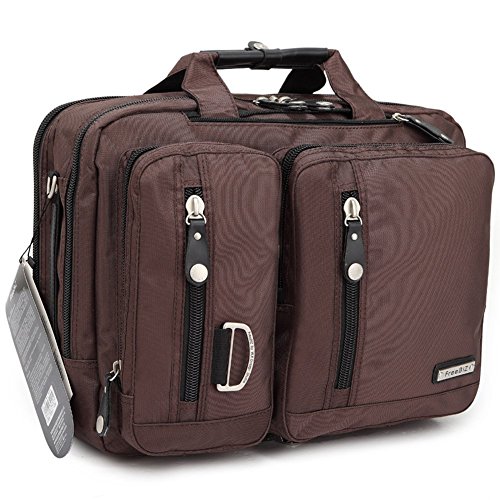 FreeBiz 17-Zoll-Laptop-Tasche Multifunktions -Laptop-Aktenkoffer -Rucksack mit Tragegriff und Schultergurt Passend bis zu 17 3-Zoll-Laptop   Notebook 