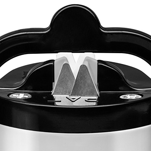Messerschärfer, professioneller Messerschleifer für Küche und Chef Köche, Schärfer für Messer und Scheren, Schleifer für Messer für Kochkurse, Knife Sharpener, MAX4MIN - 5