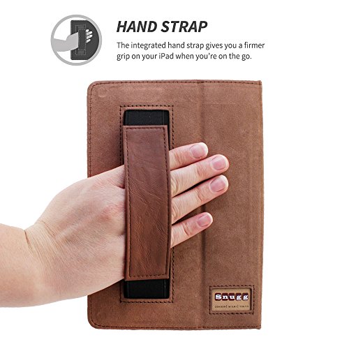 iPad Mini 4 Hülle (Braun), Snugg – Smart Case mit lebenslanger Garantie + Sleep / Wake Funktion - 5