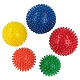 massageball holz Handliche Igelbälle erzielen ohne fremde Hilfe Reflexzonenmassagen an Hand und Fuß