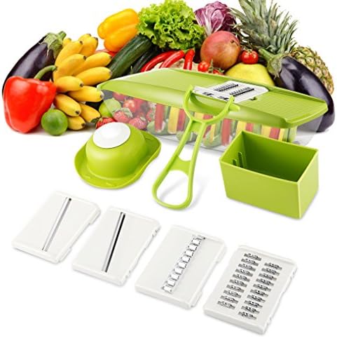 Multi Function Food Slicer,Mandoline Vegetable Slicer,Fruit Cheese Cutter,for Potato,Tomato,Carrot