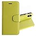 Produktbild für Smartphone Apple iPhone X/iPhone XS Hülle, Leder Tasche für Apple iPhone X/iPhone XS (5.8 Zoll) 2018 Flip Cover Handyhülle Bookstyle mit Magnet Kartenfächer Standfunktion #7 (8)