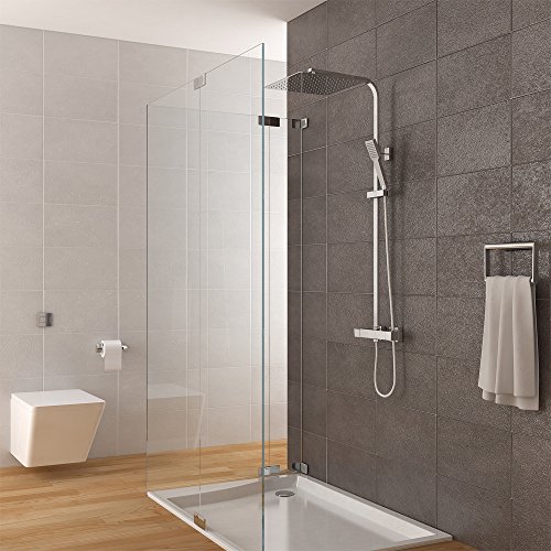 Duschsystem inkl. Thermostat Duschkopf 30x30cm Handbrause Duscharmatur Dusche - 3