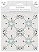 Produktbild Dekoration réf1o19 Deco. 36 – Sticker Karo von Zement – Fliesen – Blau Design 1 – 15 x 15 cm – X6 Aufkleber