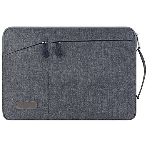XGUO Traveller Serie-Macbook/Surface/iPad Pro/Matebook 11.6-15.4 Zoll Tasche MacBook Air Sleeve hülle Macbook Pro Surface Book Waterproof Sleeve Tasche Outdoor Laptop Cover Carring Tasche( Grau,11.6 Zoll)