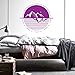 Produktbild Craeative Vinyl wandaufkleber für kinderzimmer Berg Sternenhimmel Abnehmbare Wandtattoo Schlafzimmer Wohnzimmer Wand-dekor Ich 42 * 50 cm