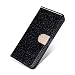 Produktbild Samsung S9+ Plus Brieftasche Hülle, SevenPanda Luxus Bling Bling Diamant Glitter Kristall Rhinstone Premium PU Leder Buckle Magnetverschluss Flip Folio Stand Shockproof Schutz Kartensteckplatz Halter Standplatz Abdeckung Glänzende Ganzkörper Hülle für Samsung Galaxy S9 Plus 2018 - Schwarz