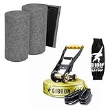 Protege el slackline tejido y la corteza del Árbol de utilizar, protección integral para material y el medio ambiente