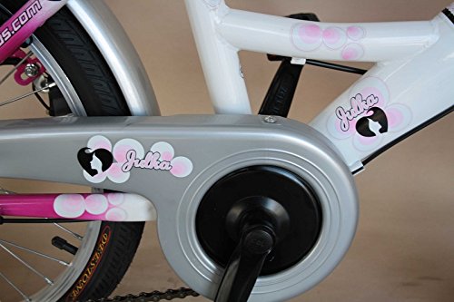 Kinderfahrrad 20 Zoll DELTA Mädchenfahrrad 6 Gang Shimano Schaltung StVZO tauglich Rosa - 4