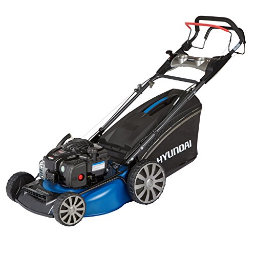 HYUNDAI Benzin-Rasenmäher LM4601G B&S (Selbstantrieb, Schnittbreite 46 cm, 1.9kW Briggs & Stratton Motor, 65L Fangkorb, Mulchfunktion, Benzin-Mäher) - 2