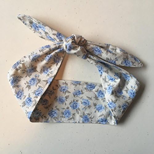 Bluebell Child Headband Top Knot Headband Hair Bow Girls Headwrap Floral Hairband